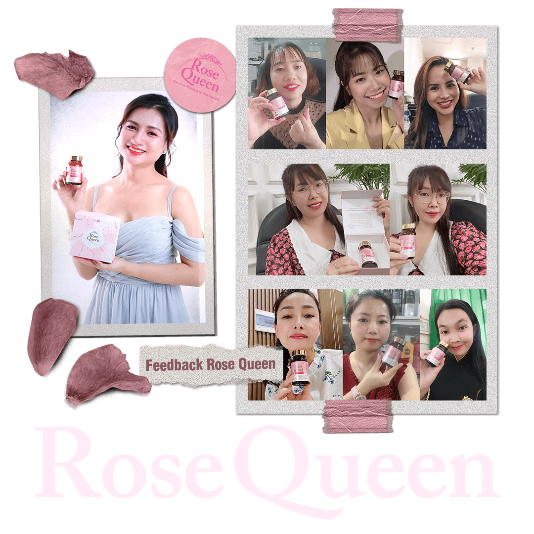 Rose Queen Viên uống cân bằng nội tiết Nhật Bản hỗ trợ tiền mãn kinh